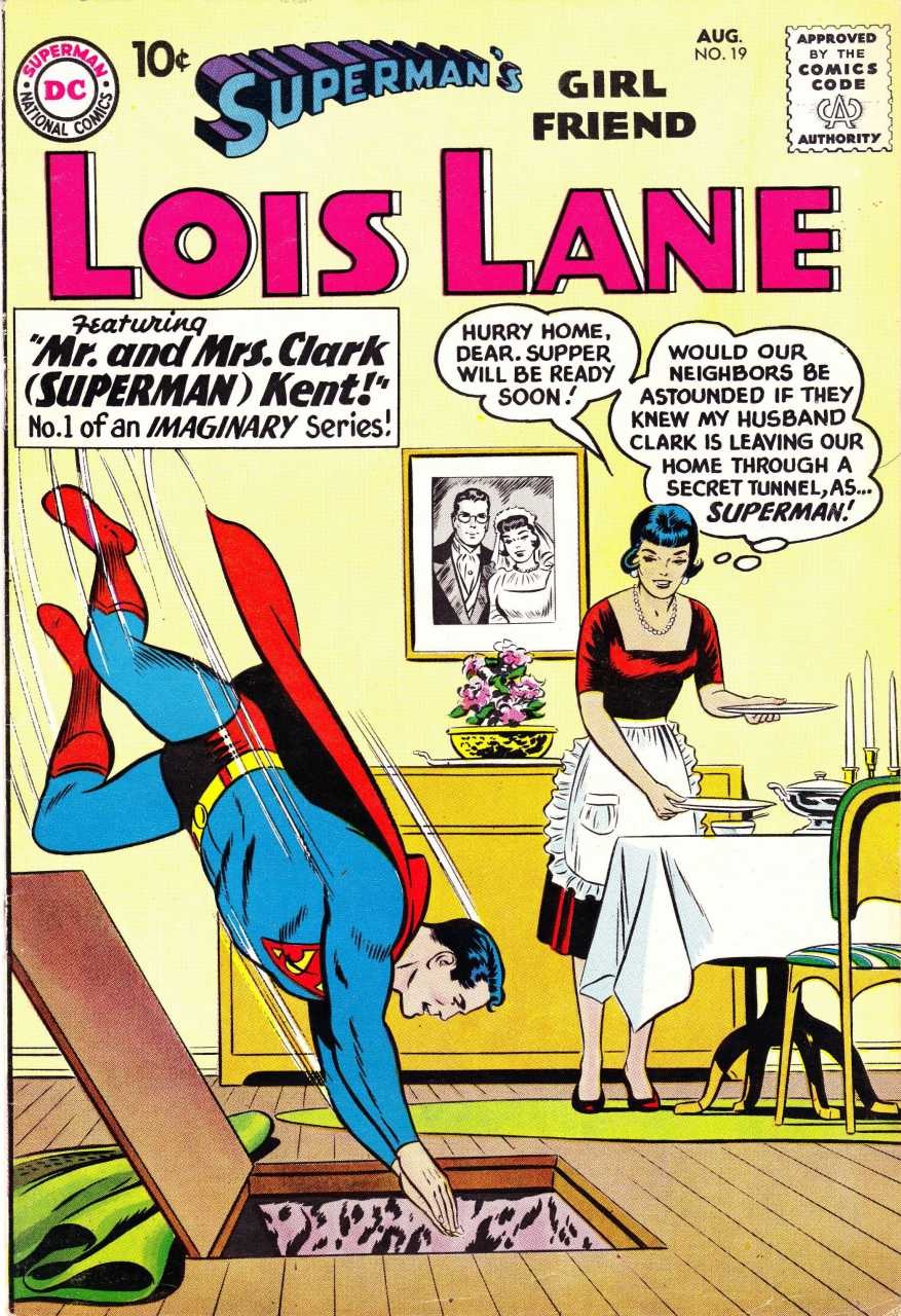 Supermans Girl Friend Lois Lane #19 comic cover