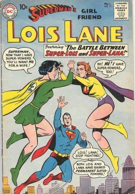 Supermans Girl Friend Lois Lane #21 comic cover