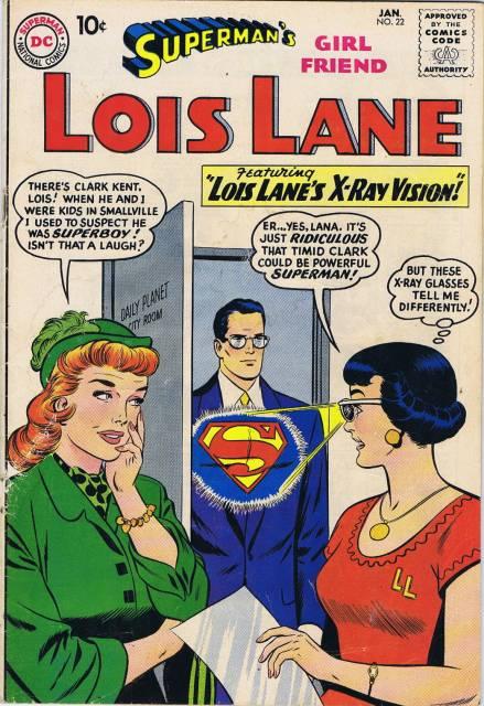 Supermans Girl Friend Lois Lane #22 comic cover