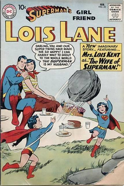 Supermans Girl Friend Lois Lane #23 comic cover