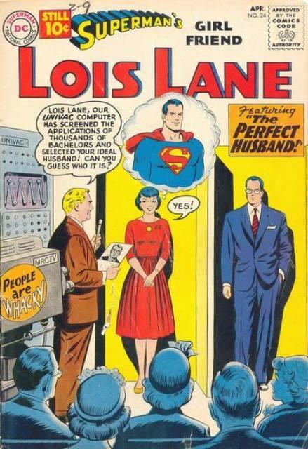 Supermans Girl Friend Lois Lane #24 comic cover