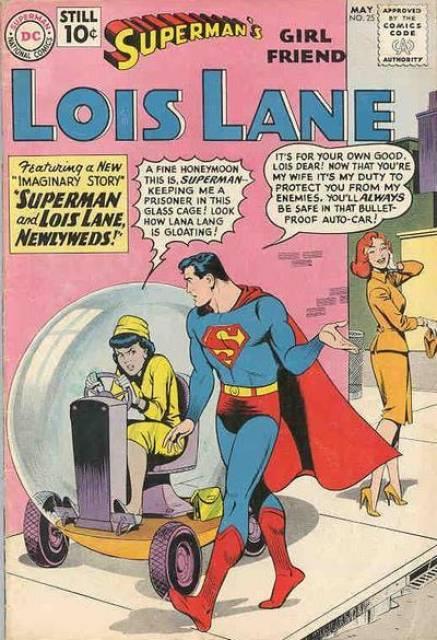 Supermans Girl Friend Lois Lane #25 comic cover
