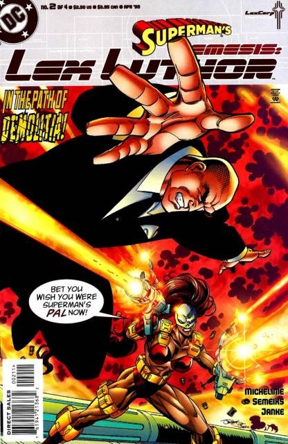 Supermans Nemesis Lex Luthor #2 comic cover