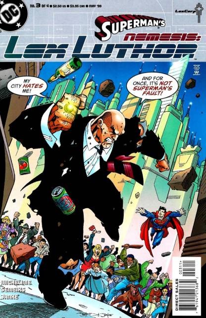 Supermans Nemesis Lex Luthor #3 comic cover