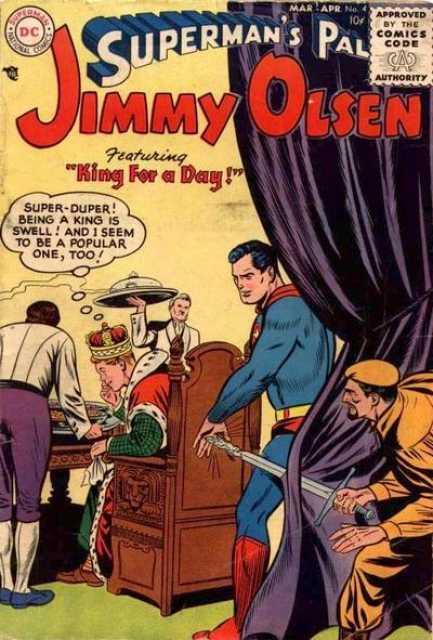Superman's Pal Jimmy Olsen #4 comic cover