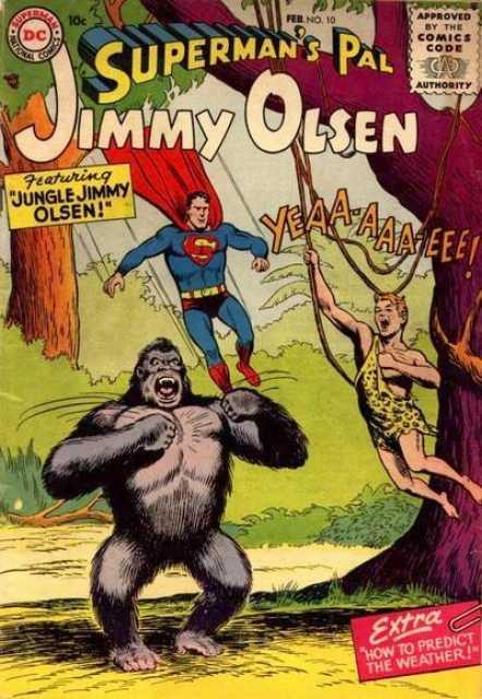 Superman's Pal Jimmy Olsen #10 comic cover