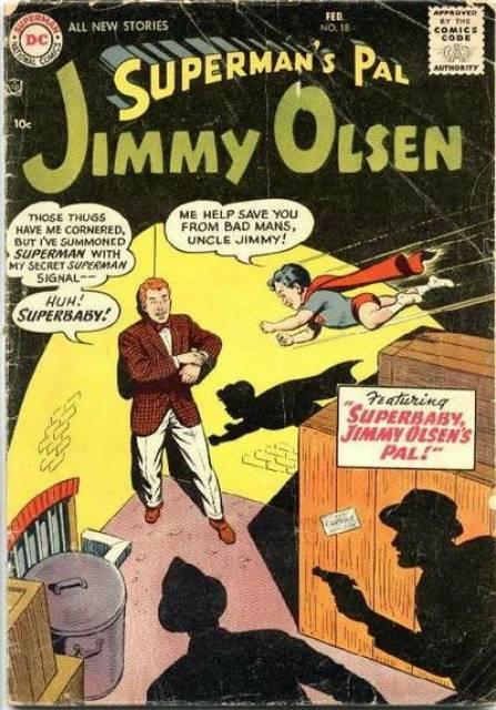 Superman's Pal Jimmy Olsen #18 comic cover