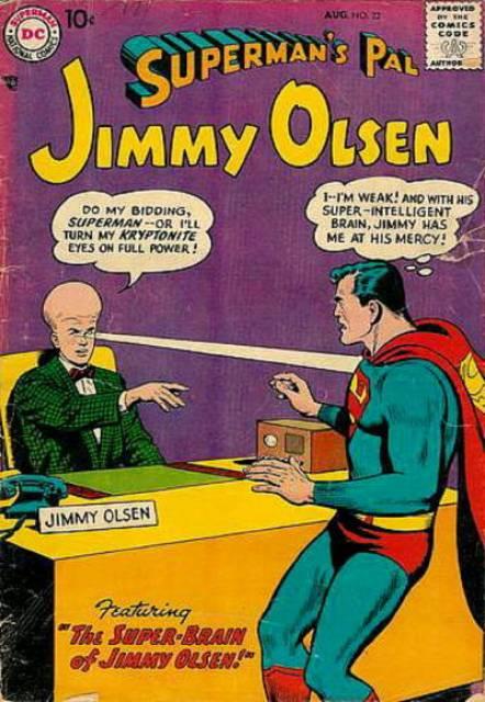 Superman's Pal Jimmy Olsen #22 comic cover