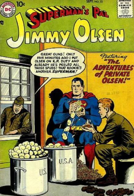 Superman's Pal Jimmy Olsen #23 comic cover