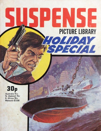 Suspense Picture Library Holiday Special 1977 comic cover