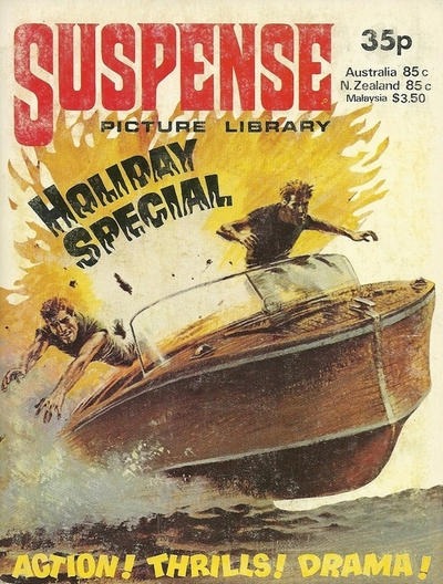 Suspense Picture Library Holiday Special 1979 comic cover