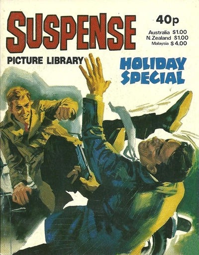 Suspense Picture Library Holiday Special 1980 comic cover