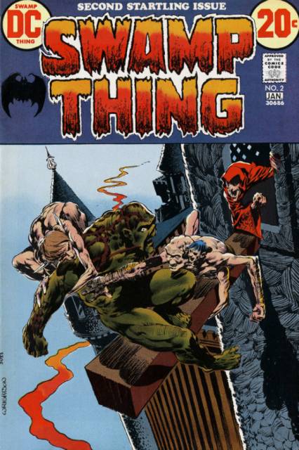Swamp Thing Vol 1 #2 comic cover