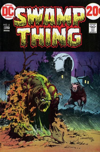 Swamp Thing Vol 1 #4 comic cover