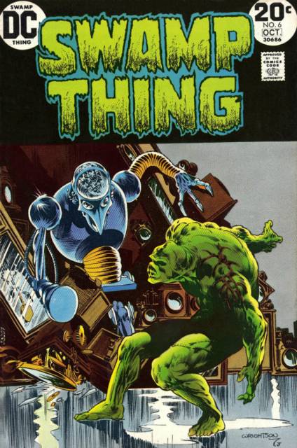 Swamp Thing Vol 1 #6 comic cover