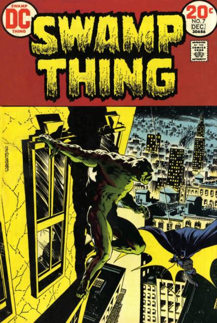 Swamp Thing Vol 1 #7 comic cover