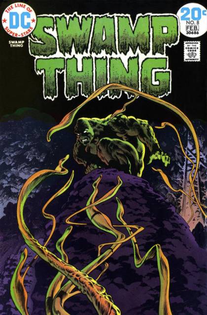 Swamp Thing Vol 1 #8 comic cover