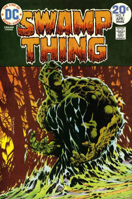 Swamp Thing Vol 1 #9 comic cover