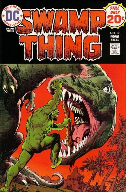 Swamp Thing Vol 1 #12 comic cover