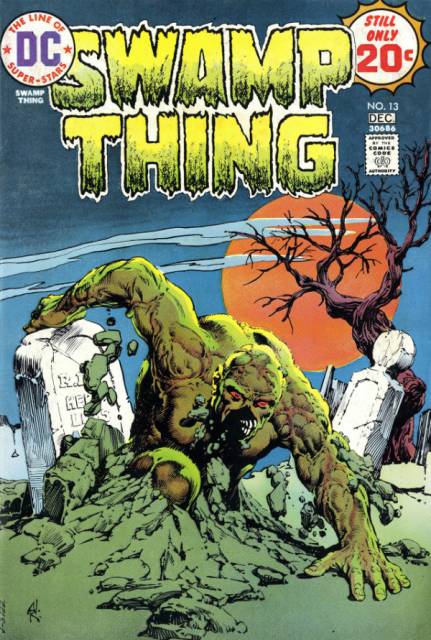 Swamp Thing Vol 1 #13 comic cover
