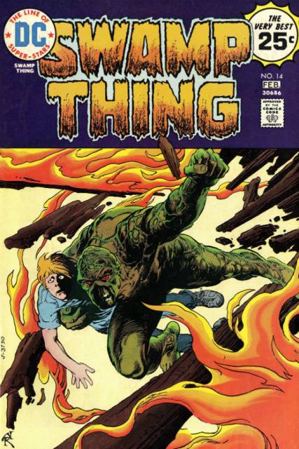 Swamp Thing Vol 1 #14 comic cover