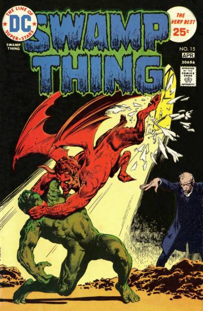 Swamp Thing Vol 1 #15 comic cover