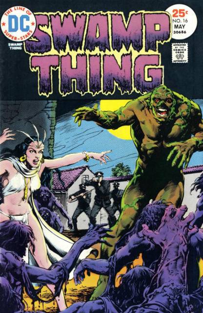 Swamp Thing Vol 1 #16 comic cover