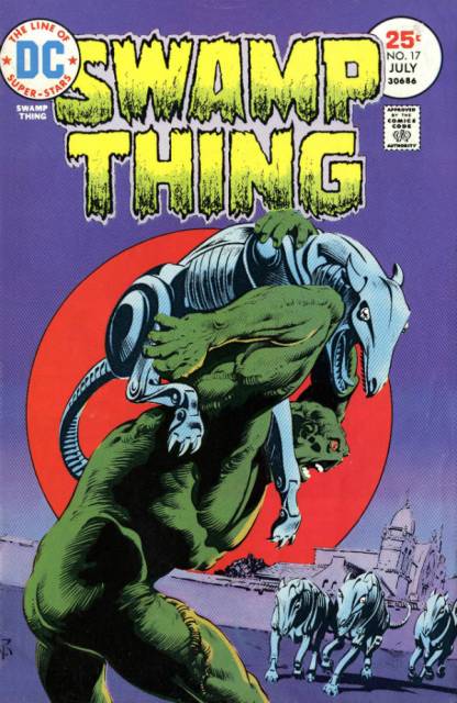 Swamp Thing Vol 1 #17 comic cover