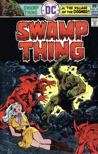 Swamp Thing Vol 1 #18 comic cover