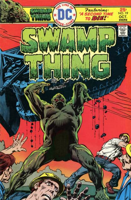 Swamp Thing Vol 1 #19 comic cover
