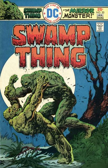 Swamp Thing Vol 1 #20 comic cover