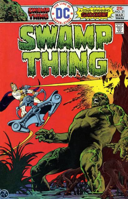 Swamp Thing Vol 1 #21 comic cover