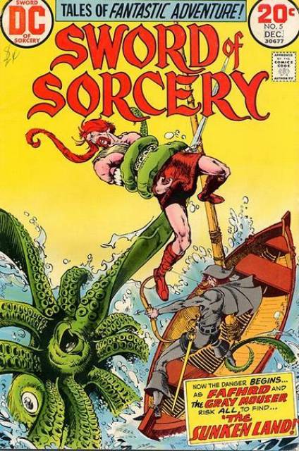 Sword of Sorcery #5 comic cover