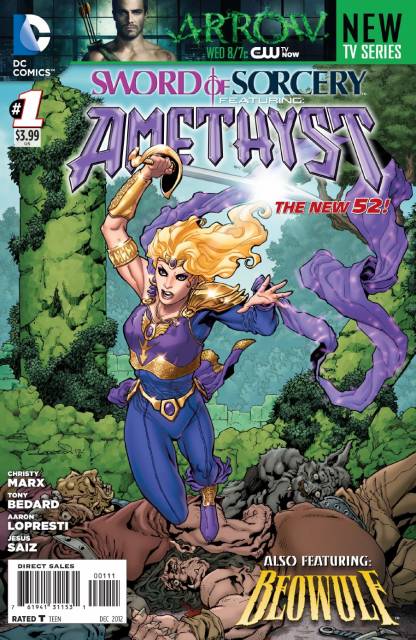 Sword of Sorcery Amethyst #1 comic cover