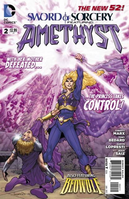 Sword of Sorcery Amethyst #2 comic cover