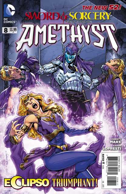 Sword of Sorcery Amethyst #8 comic cover