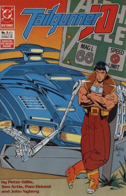 Tailgunner Jo #3 comic cover