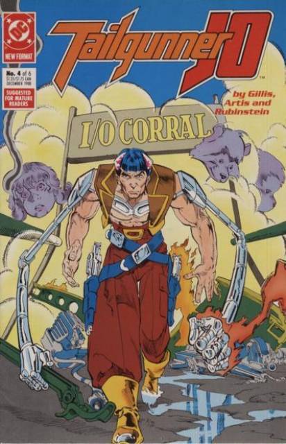 Tailgunner Jo #4 comic cover