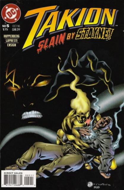 Takion #5 comic cover