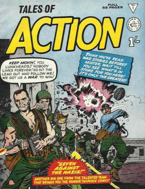 Tales of Action #1 comic cover