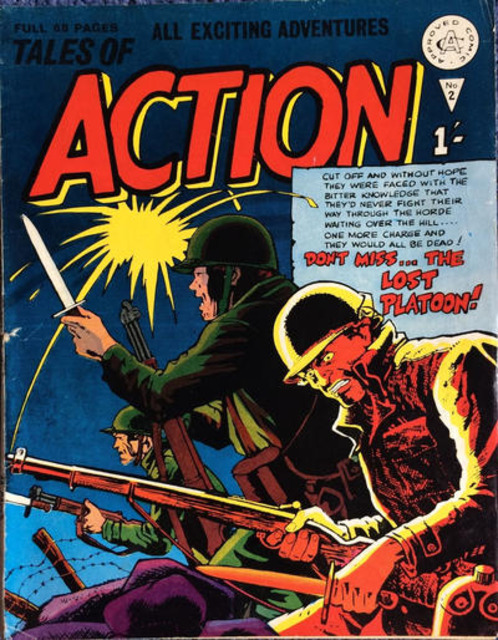 Tales of Action #2 comic cover