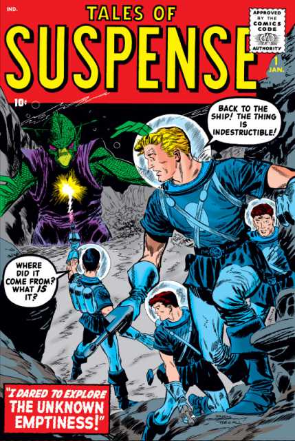 Tales of Suspence #1 comic cover