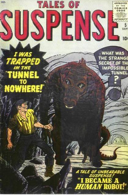 Tales of Suspence #5 comic cover