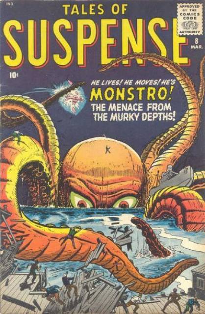 Tales of Suspence #8 comic cover