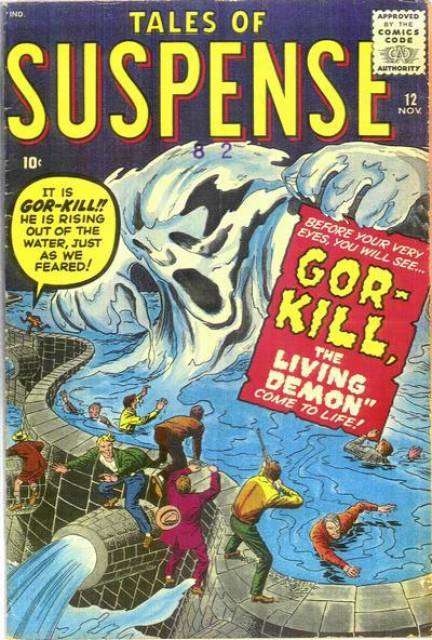 Tales of Suspence #12 comic cover