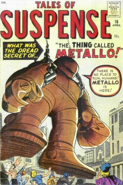 Tales of Suspence #16 comic cover