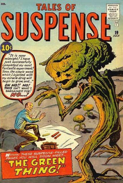 Tales of Suspence #19 comic cover