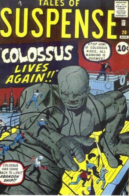 Tales of Suspence #20 comic cover