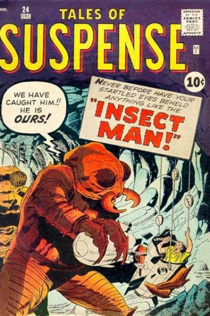 Tales of Suspence #24 comic cover