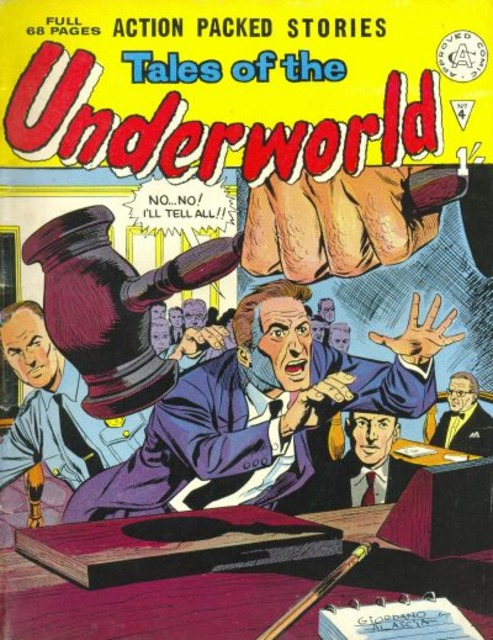 Tales of the Underworld #4 comic cover